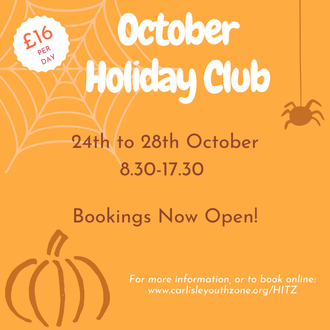 carlisle-youth-zone-october-half-term-holiday-club-2022